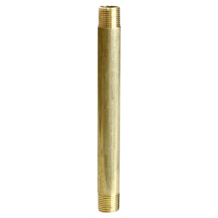 Homeplus+ ATC 3/8 in. MPT in. X 3/8 in. D MPT Yellow Brass Nipple 6 in. L 6JC126300201037